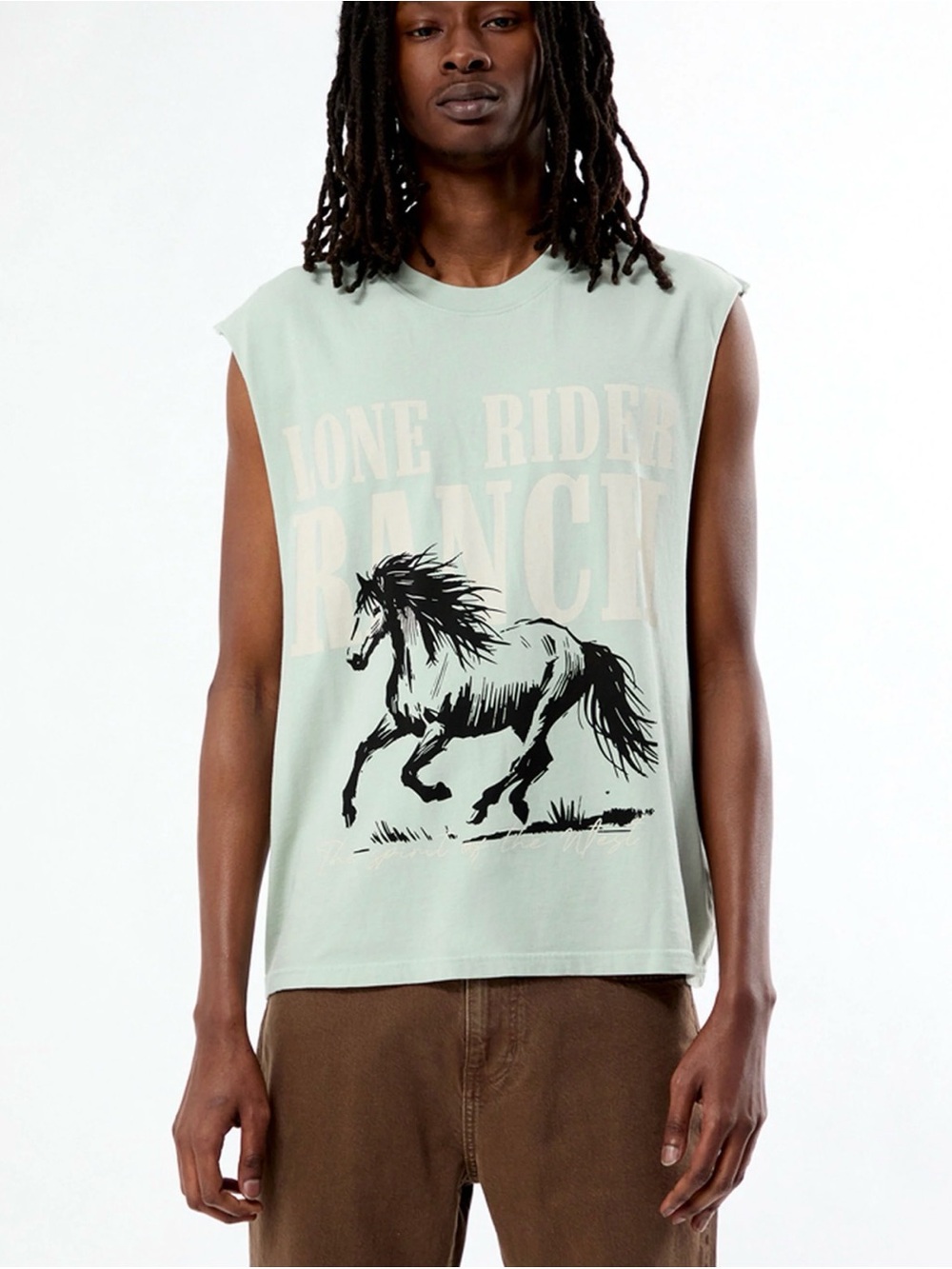 Pacsun Lone Rider Muscle Tank Top